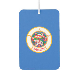 Désodorisant Pour Voiture Conception du drapeau de l'État du Minnesota
