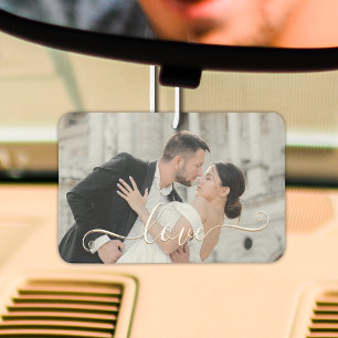 Désodorisant Pour Voiture Conception photo personnalisée Votre amour personn