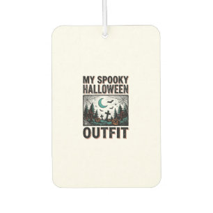 Désodorisant Pour Voiture Costume Halloween effrayant Vintage Graveyard Tee_