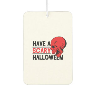 Désodorisant Pour Voiture Crâne d'Halloween - Passez un Halloween effrayant