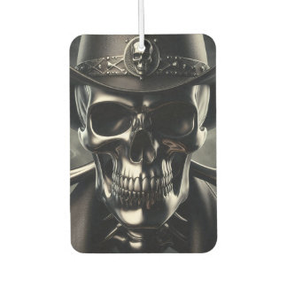 Désodorisant Pour Voiture Crâne métallique Cowboy Air Freshener