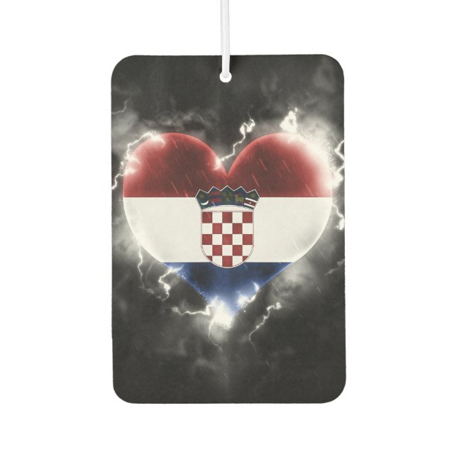 Désodorisant Pour Voiture Croatie puissante (Devant)
