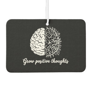 Désodorisant Pour Voiture Croissance des pensées positives - Inspirationnel