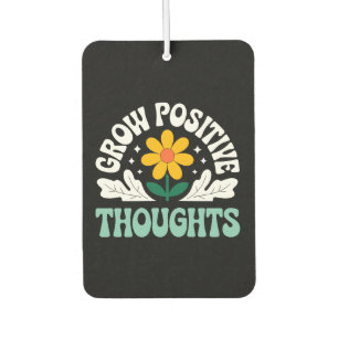 Désodorisant Pour Voiture Croissance des pensées positives - Inspirationnel