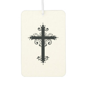 Désodorisant Pour Voiture Croix sculptée décorative de luxe