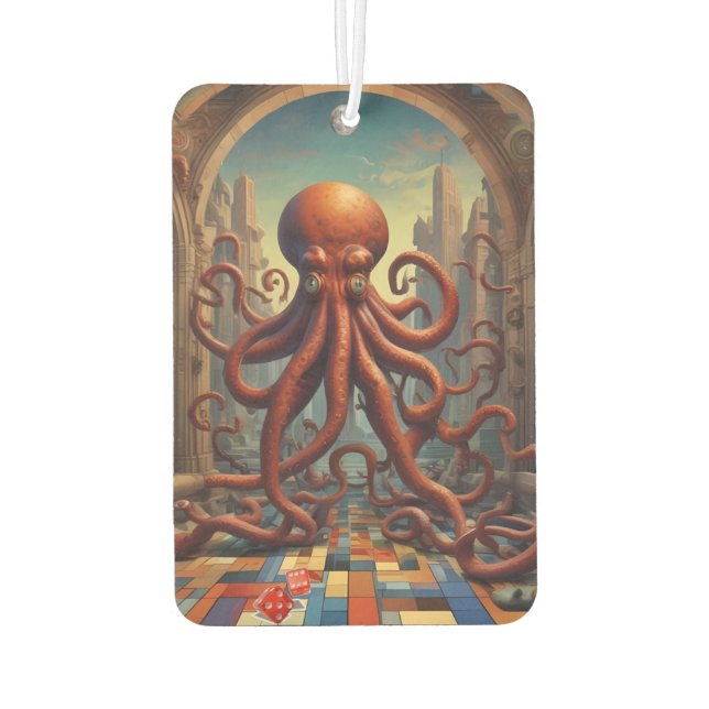 Désodorisant Pour Voiture Cthulhu Paradise perdu (Dos)