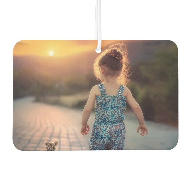 Désodorisant Pour Voiture Custom Personalized Photo  (Devant)