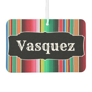 Désodorisant Pour Voiture Custom Spanish Serape