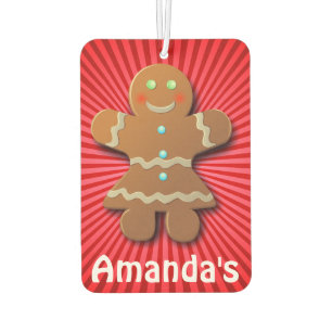 Désodorisant Pour Voiture Cute biscuit en pain d'épices