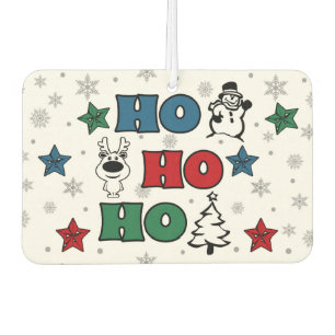 Désodorisant Pour Voiture Design de Noël Ho-Ho-Ho