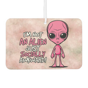 Désodorisant Pour Voiture Dessin animé d'alien maladroit social