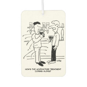 Désodorisant Pour Voiture Dessin animé de traitement d'acupuncture