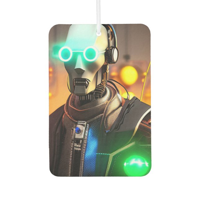Désodorisant Pour Voiture Détecteur d'air de voiture Robot 2 (Devant)