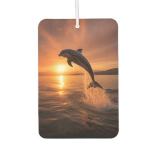 Désodorisant Pour Voiture Dolphin esthétique Océan Sunset Dolphin Lover