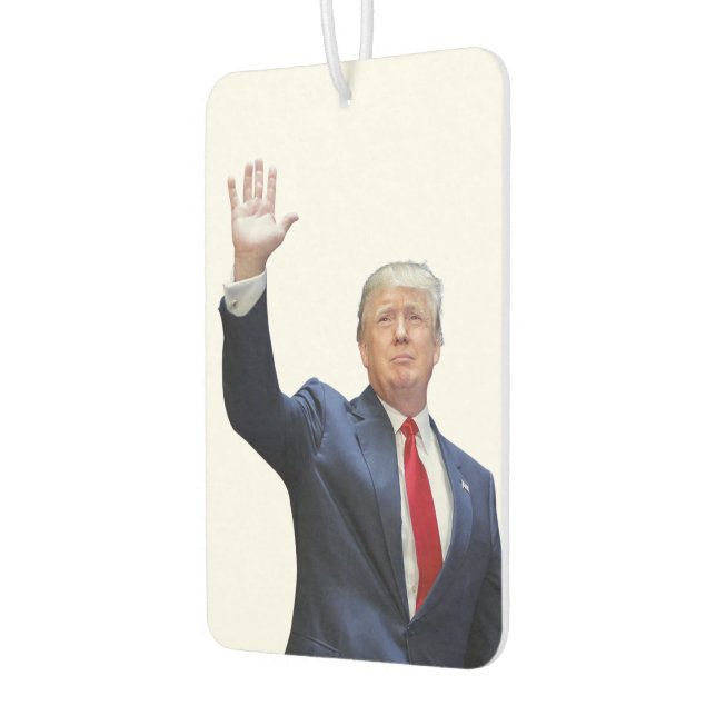 Désodorisant Pour Voiture Donald Trump avec la Cravate rouge (Gauche)