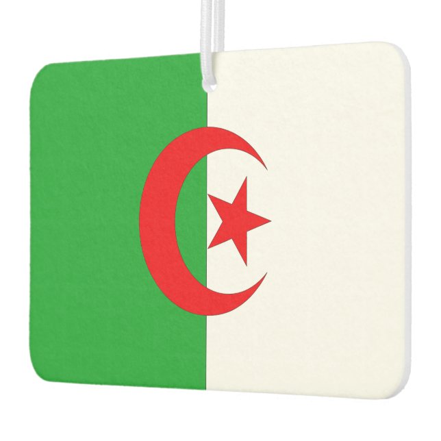 Désodorisant Pour Voiture Drapeau Algérie (Gauche)