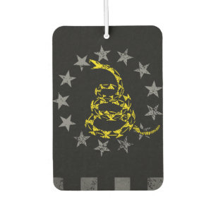 DÉSODORISANT POUR VOITURE DRAPEAU AMÉRICAIN GADSDEN SNAKE