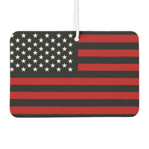Désodorisant Pour Voiture Drapeau américain noir blanc