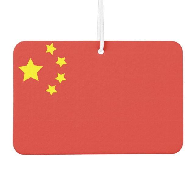 Désodorisant Pour Voiture Drapeau chinois (Devant)