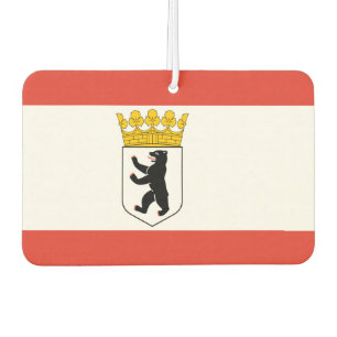 Désodorisant Pour Voiture Drapeau de Berlin