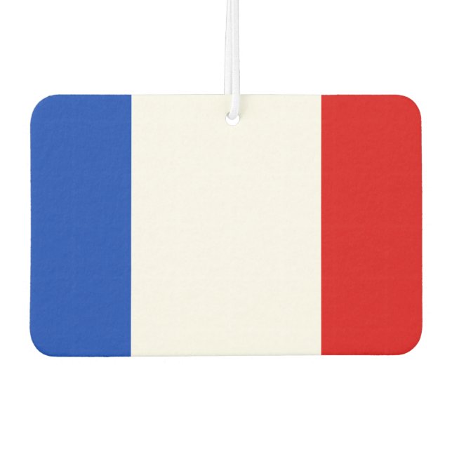 Désodorisant Pour Voiture Drapeau de France (Devant)