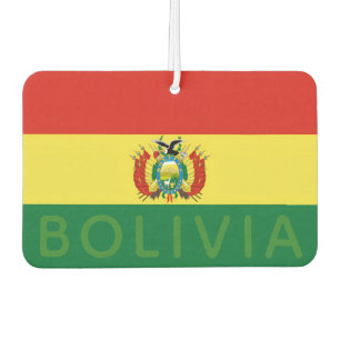 Désodorisant Pour Voiture Drapeau de la Bolivie