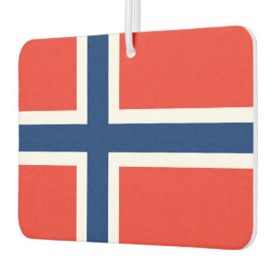 Désodorisant Pour Voiture Drapeau de la Norvège