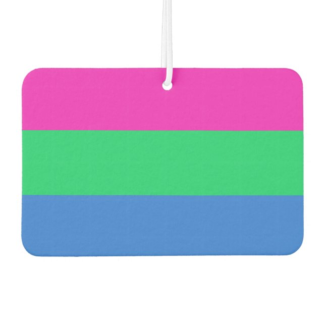 Désodorisant Pour Voiture Drapeau de la Pride (Devant)