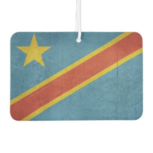 Désodorisant Pour Voiture Drapeau de la République démocratique du Congo