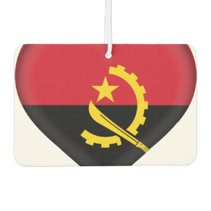 Désodorisant Pour Voiture Drapeau de l'Angola