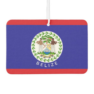 Désodorisant Pour Voiture Drapeau du Belize