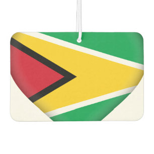 Désodorisant Pour Voiture Drapeau du Guyana (Guyana)