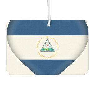 Désodorisant Pour Voiture Drapeau du Nicaragua