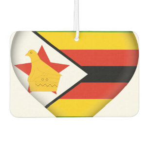 Désodorisant Pour Voiture Drapeau du Zimbabwe