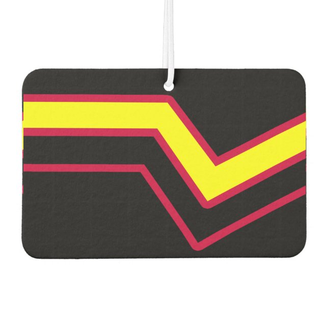 Désodorisant Pour Voiture Drapeau en caoutchouc / Fierté en latex (Devant)