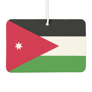 Désodorisant Pour Voiture Drapeau Jordanie