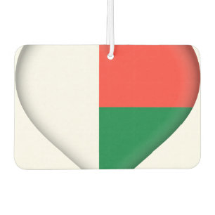 Désodorisant Pour Voiture Drapeau Madagascar