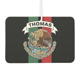 Désodorisant Pour Voiture Drapeau Mexicain Grilles de course Personnalisées