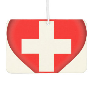 Désodorisant Pour Voiture Drapeau suisse