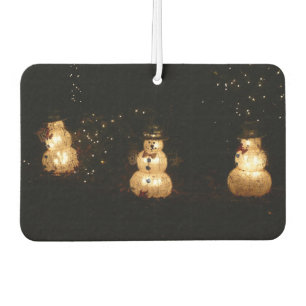 Désodorisant Pour Voiture Écran Luminaire Snowman