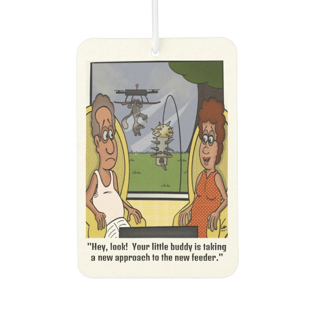 Désodorisant Pour Voiture Écureuil Proof Air Freshener (Devant)