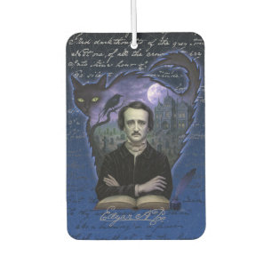 Désodorisant Pour Voiture Edgar Allan Poe gothique