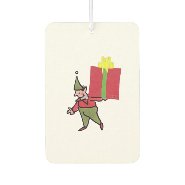 Désodorisant Pour Voiture Elf Avec boîte rouge voiture désosseuse (Devant)