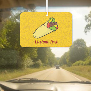 Désodorisant Pour Voiture Emballage de sandwich tortilla