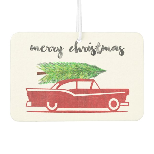 Désodorisant Pour Voiture Emerald Sea Car Fresher - Noël (Devant)