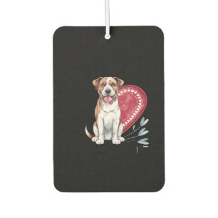 Désodorisant Pour Voiture Empreintes sur mon chien du coeur