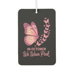Désodorisant Pour Voiture En octobre Papillon Rose Poitrine