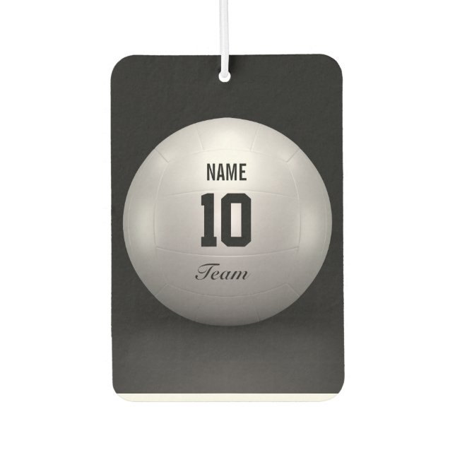Désodorisant Pour Voiture Équipe de volley-ball (Devant)