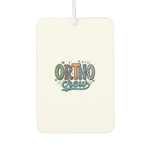 Désodorisant Pour Voiture Équipe Ortho Vintage Équipe Dentaire Vector Design
