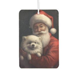 Désodorisant Pour Voiture Esquimau américain avec le Père Noël Festive Noël